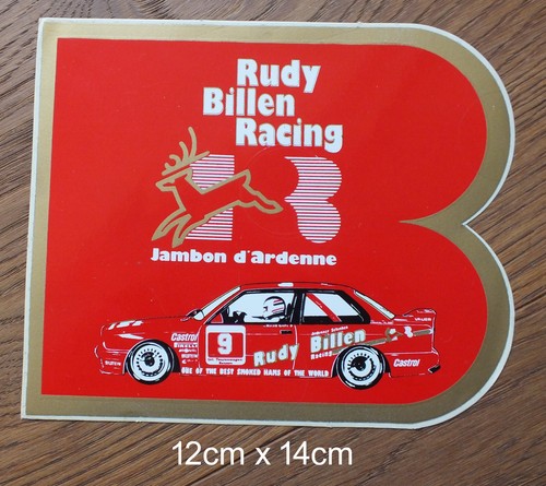 Aufkleber sticker rudy billen - aufkleber,