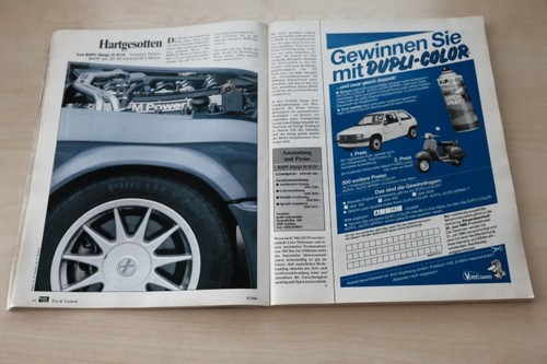 Auto motor sport ams 1986 - motor, 08/1986