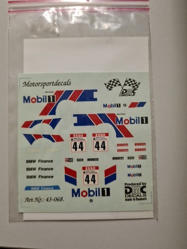 Dmc decals motorsport bmw - dmc,