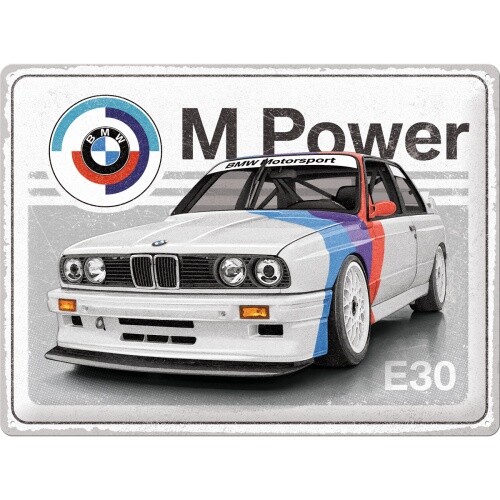 Blechschild bmw motorsport - ",